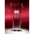 Crystal Awards  - #Trio Vase #329