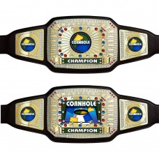 Championship Belt - "Cornhole" Gold