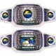 Championship Belt - Silver "Cornhole" Belt