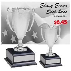 Cups - Econo Cups - Ebony Step Base-7"