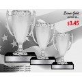 Cups - Econo Silver  Cups-6"