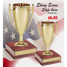 Cups - Econo Cups - Ebony Step Base - 7"