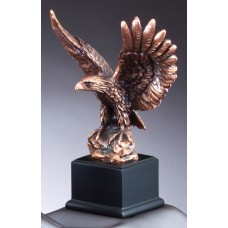 Eagle Awards - Bronze Eagle on Rocks 9.5"