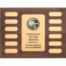 Multi Employee 12-Plate Perpetual Plaque
