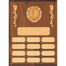 Multi Logo 12-Plate Perpetual Plaque