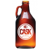 Bar Glass - #70217 | 64 oz. Glass Amber Growler