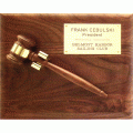 Gavel Plaque