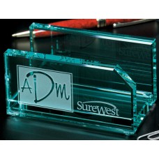 Crystal Business Card Holder - #3375