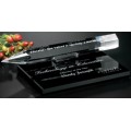 Paperweight - Ebony Crystal Pencil #6035